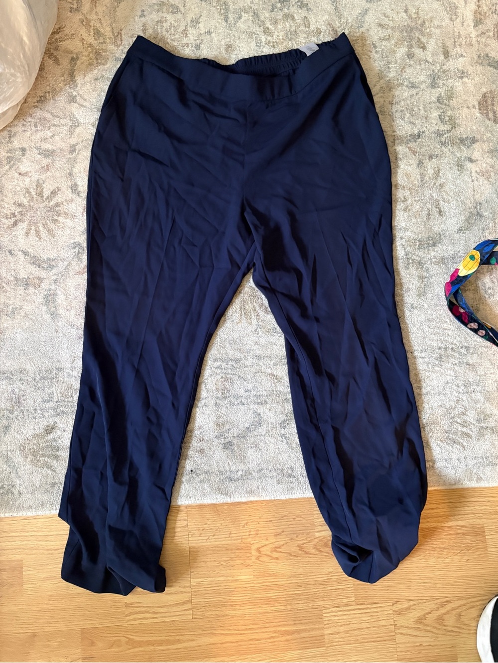 BEAUTIFUL by Lawrence Zarim Regular Woman’s Pants Navy, X- Large